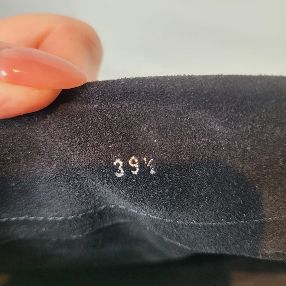 Miu miu suede black boots - Picture 3 of 7